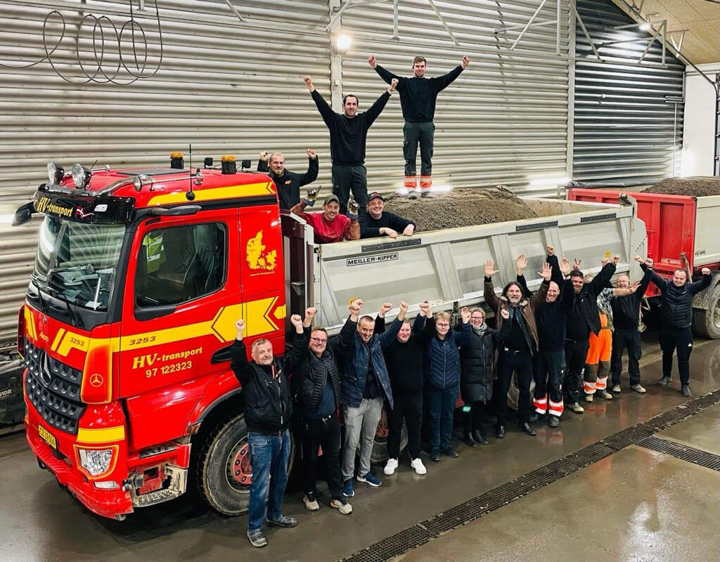 God og professionel service HV-transport medarbejdere